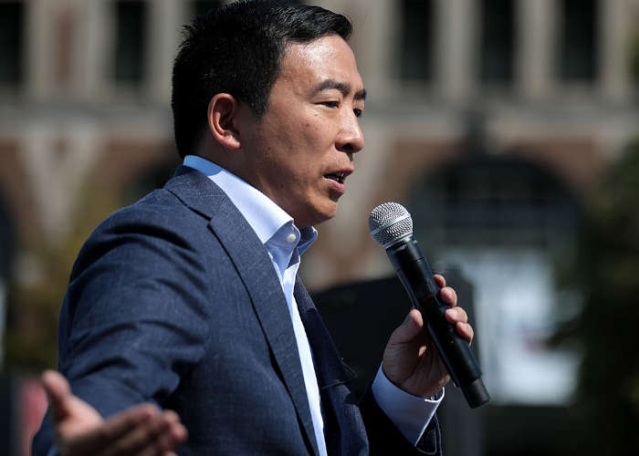 Andrew Yang Calls for Uniform Law on Cryptocurrencies