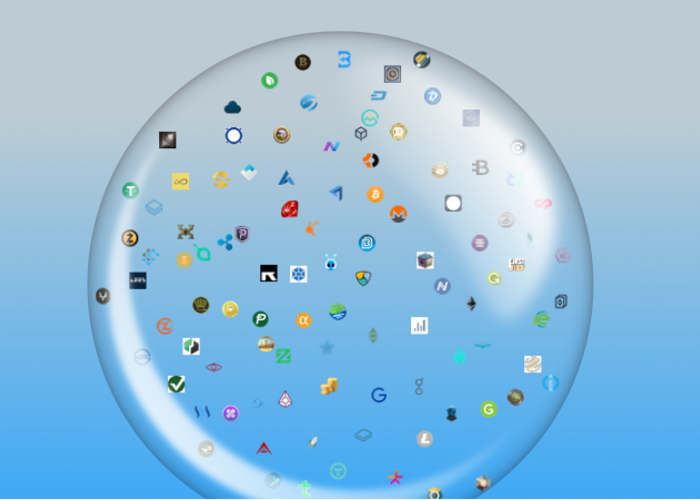 crypto bubble